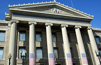 An american government office building An american government office building