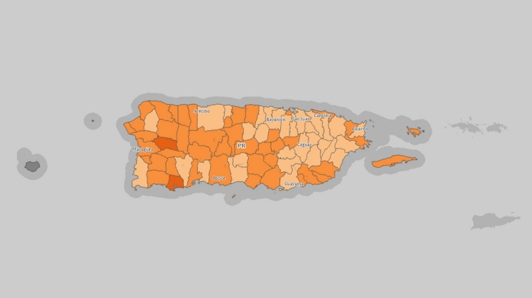 Community Resilience Estimates for Puerto Rico Viewer