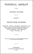 Statistical Abstract of the United States: 1897