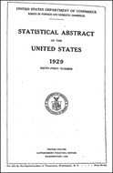Statistical Abstract of the United States: 1929