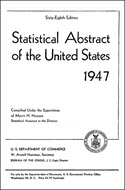 Statistical Abstract of the United States: 1947