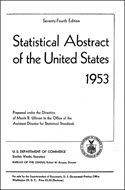 Statistical Abstract of the United States: 1953