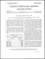 Family Income in the United States: 1952