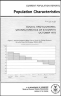Social and Economic Characteristics of Students: October 1972