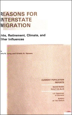 Reasons for Interstate Migration: Jobs, Retirement, Climate, and Other Influences