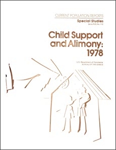 Child Support and Alimony: 1978