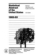 Statistical Abstract of the United States: 1982-83