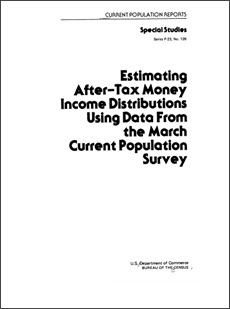 Estimating After-Tax Money Income Distributions Using Data from the March Current Population Survey
