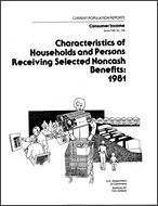 Characteristics of Households and Persons Receiving Selected Noncash Benefits: 1981