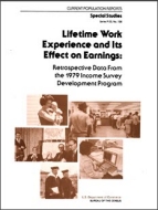 Lifetime Work Experience and Its Effects on Earnings: Retrospective Data From the 1979 Income Survey Development Program