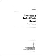 Consolidated Federal Funds Report: Fiscal Year 1983, Volume I: County Areas