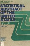 Statistical Abstract of the United States: 1986
