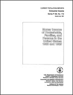Money Income of Households, Families, and Persons in the United States: 1988 and 1989
