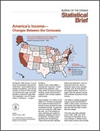 Statistical Brief: America’s Income—Changes Between the Censuses