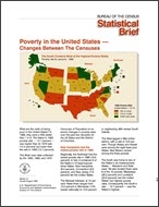 Statistical Brief:  Poverty in the United States — Changes Between the Censuses