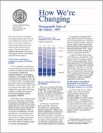 How We're Changing: Demographic State of the Nation: 1995