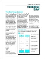 Statistical Brief: The Earnings Ladder: Who's at the Bottom? Who's at the Top?