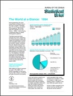 Statistical Brief: The World at a Glance: 1994