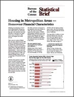 Statistical Brief: Housing in Metropolitan Areas — Homeowner Financial Characteristics