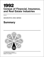 1992 Census of Financial, Insurance, and Real Estate Industries: Geographic Area Series, Summary