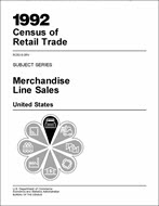 1992 Census of Retail Trade: Subject Series, Merchandise Line Sales
