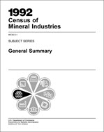 1992 Census of Mineral Industries: Subject Series, General Summary