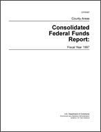 Consolidated Federal Funds Report: Fiscal Year 1997 County Areas