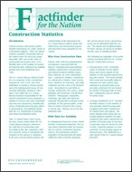 Factfinder for the Nation: Construction Statistics