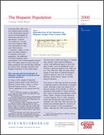 Census 2000 Brief: The Hispanic Population: 2000
