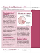 Census Brief: Women-Owned Businesses: 1997