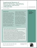 Supplemental Measures of Material Well-Being: Expenditures, Consumption, and Poverty  1998 and 2001