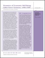 Dynamics of Economic Well-Being: Labor Force Turnover, 1996-1999
