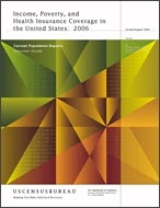 Income, Poverty, and Health Insurance Coverage in the United States: 2006