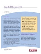 Household Income: 2013