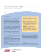 Household Income: 2015