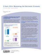 E-Stats 2014: Measuring the Electronic Economy 