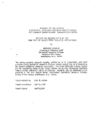 Report on Missing Data in the 1986 Test of Adjustment Related Operations