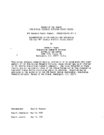 Documentation of the Sampling and Estimation for the 1987 Taxable Property Values Survey