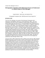 Ethnographic Evaluation of the Behavioral Causes of Undercount in a Black Ghetto of Flint, Michigan