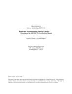 Results and Recommendations from the Cognitive Pretesting of the 2003 SIPP Welfare Reform Module