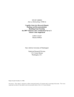 Cognitive Interview Research Report: Findings and Recommendations Resulting from Pretesting the 2007 National Crime Victimization Survey's School Crime Supplement