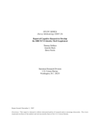 Report of Cognitive Research to Develop the 2008 NCVS Identity Theft Supplement