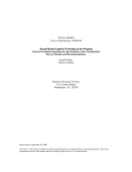Second Round Cognitive Pretesting on the Proposed Internet Predation Questions for the National Crime Victimization Survey Results and Recommendations