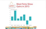 Most Firms Show Gains in 2015