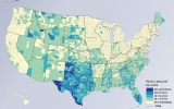 Uninsured Rate Below 10 Percent in Over One Third of Counties