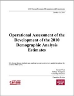 Operational Assessment of the Development of the 2010 Demographic Analysis Estimates