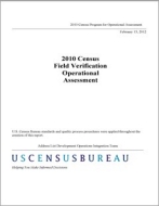 2010 Census Field Verification Operational Assessment