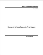 Census in Schools Research Final Report