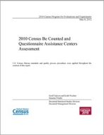 2010 Census Be Counted and Questionnaire Assistance Centers Assessment