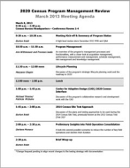 Agenda — March 4, 2013